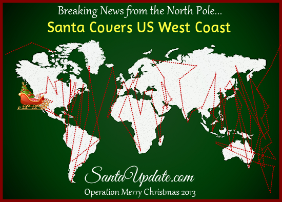 Santa Visits California 1