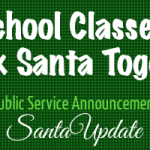 Schools tracking Santa