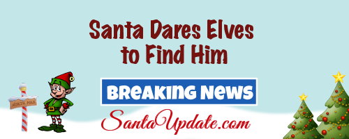 Santa Challenges Elves to Find Him 1