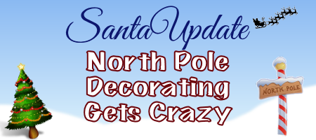 Decorating for Christmas at the North Pole 2