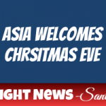 It is Christmas Eve in Asia 2