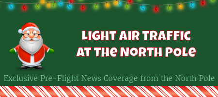 Lighter Air Traffic at the North Pole 1