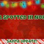 Santa Over Norway and Sweden 14