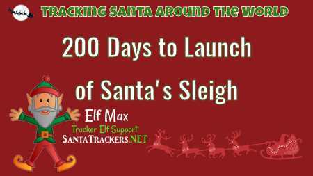 200 Days Until Santa Launches 2