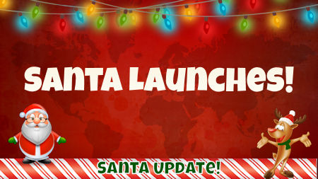 Santa Launches from the North Pole 2