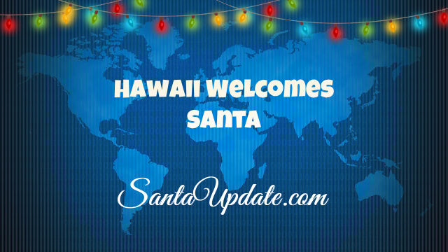 Santa Passes through Hawaii 1