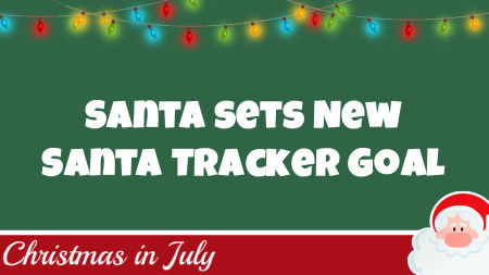 Santa Kicks off Santa Tracking Efforts 4