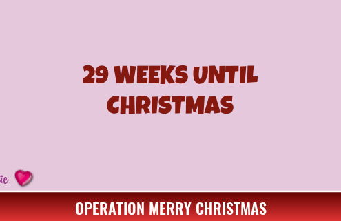 29 Weeks Until Christmas 1