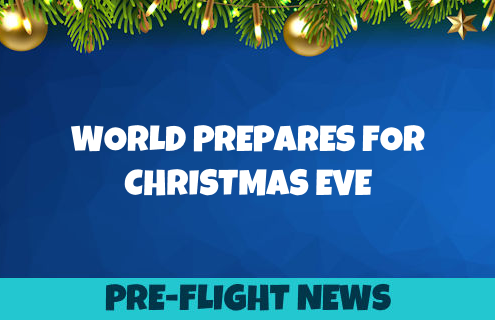 World Prepares for Christmas Eve 1