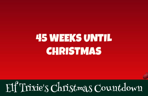 45 Week Until Christmas 3