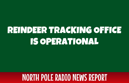 Reindeer Tracking Office Launches 3