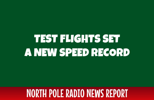 Test Flights Set Speed Record 1